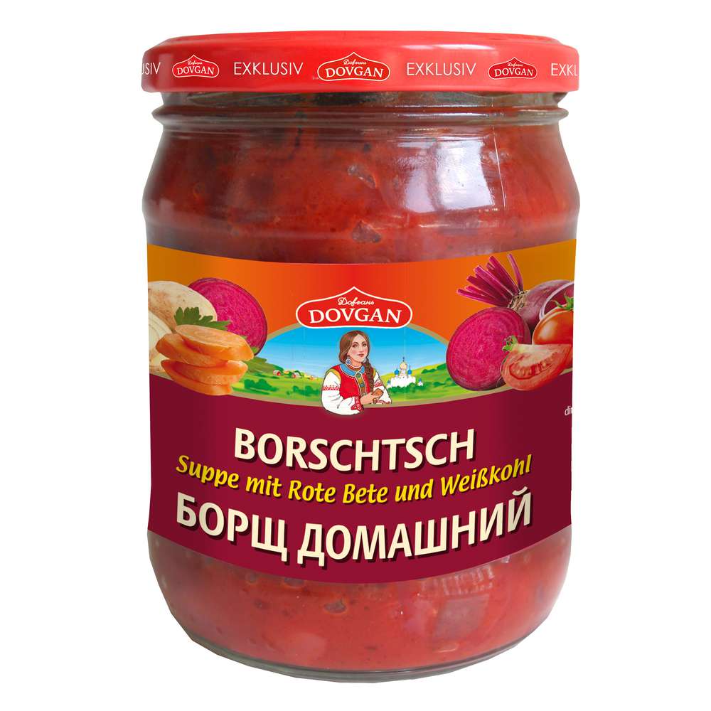 Produktabbildung Dovgan Borschtsch Gemüseeintopf