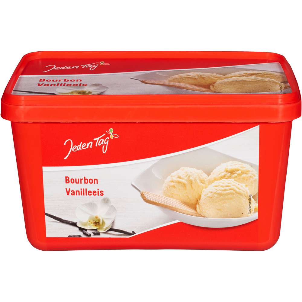Produktabbildung Jeden Tag Eis, Bourbon Vanille