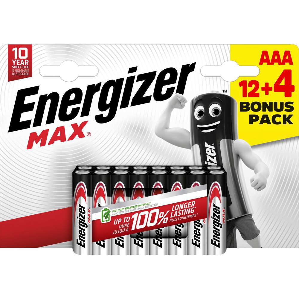 Produktabbildung Energizer Batterien Max AAA