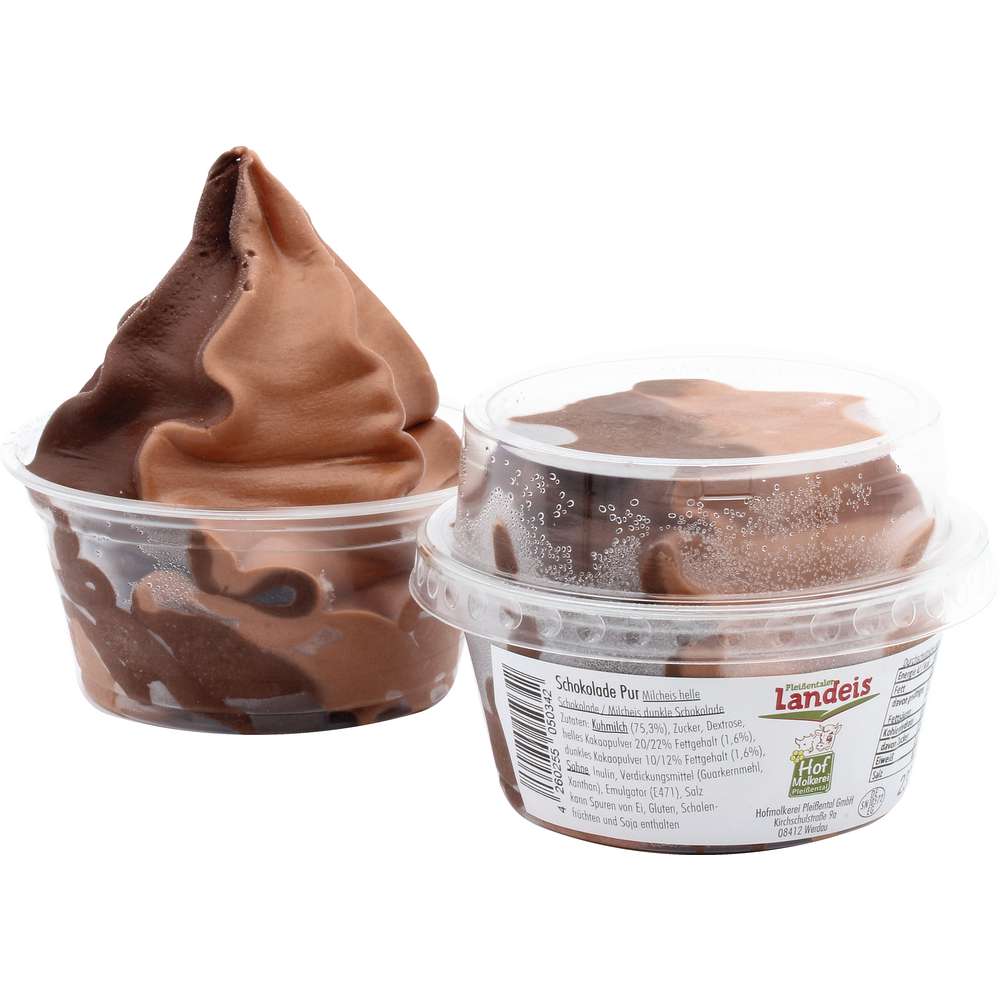 Produktabbildung Hofmolkerei Pleißenthal Landeis Schokolade Pur