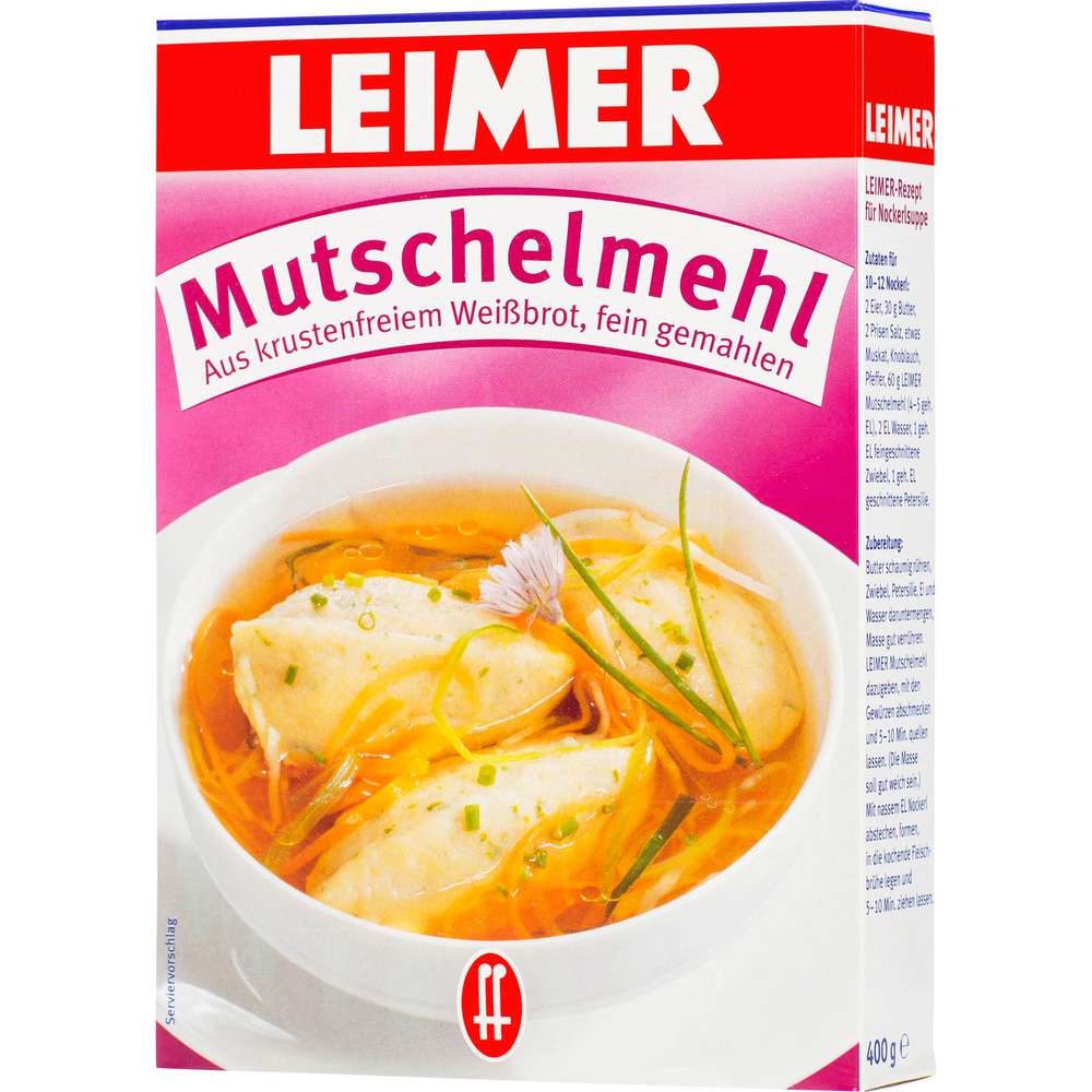Produktabbildung Leimer Mutschelmehl