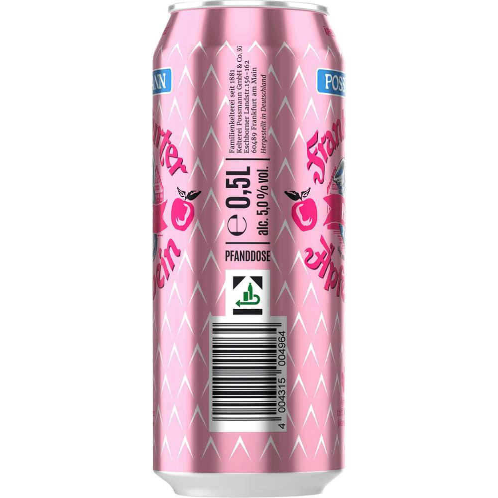 Produktabbildung Possmann Äpfelwein Rosé 6%