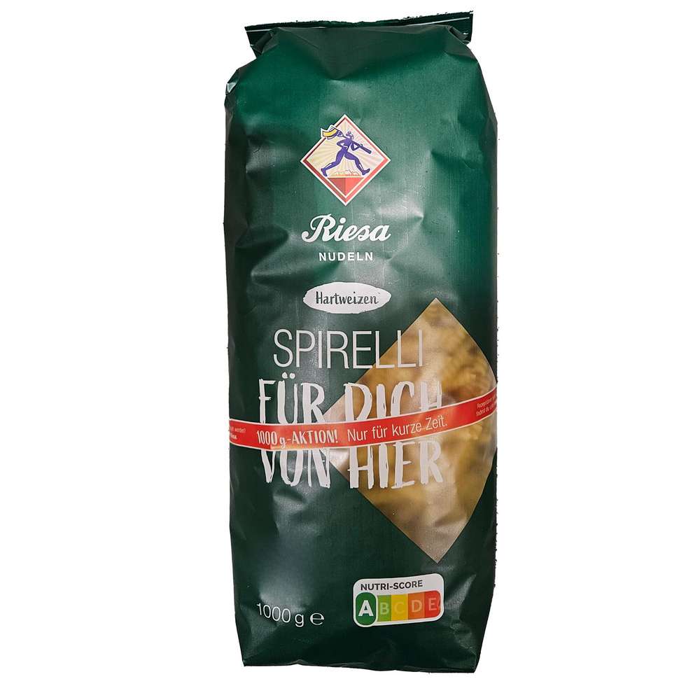 Produktabbildung Riesa Nudeln Spirelli