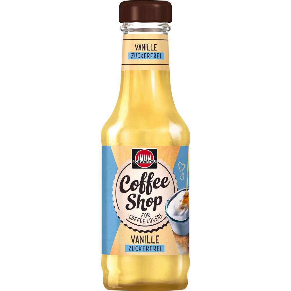 Produktabbildung Schwartau Coffee Shop Vanille Sirup, zuckerfrei