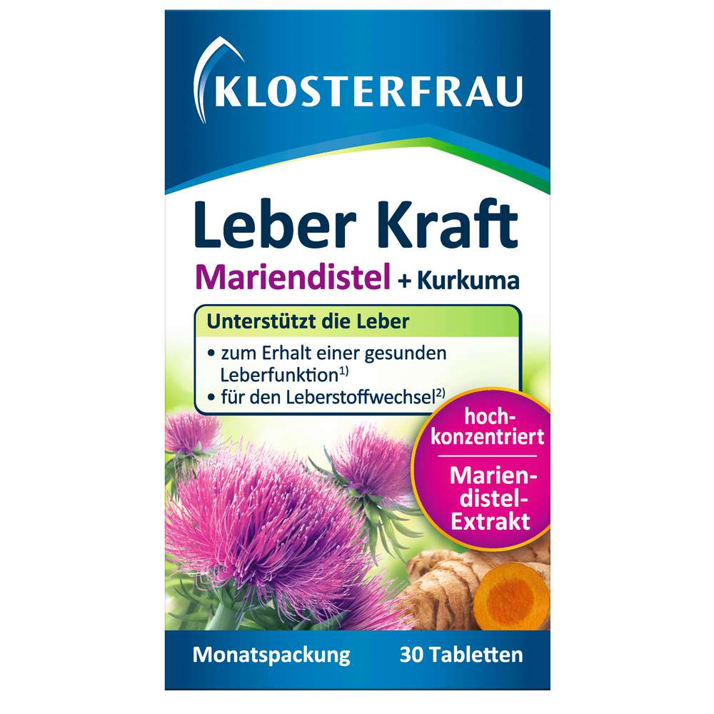 Produktabbildung Klosterfrau  Leber Kraft Tabletten