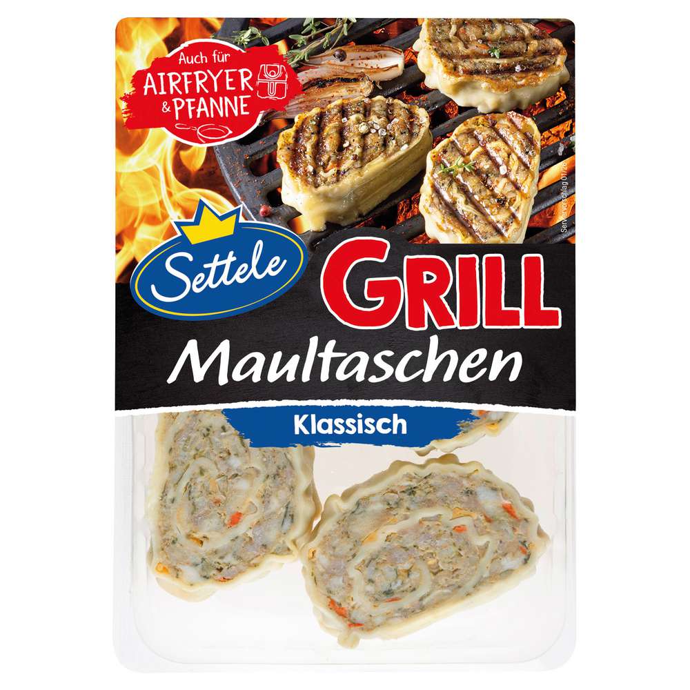 Produktabbildung Settele Grill-Maultaschen, klassisch