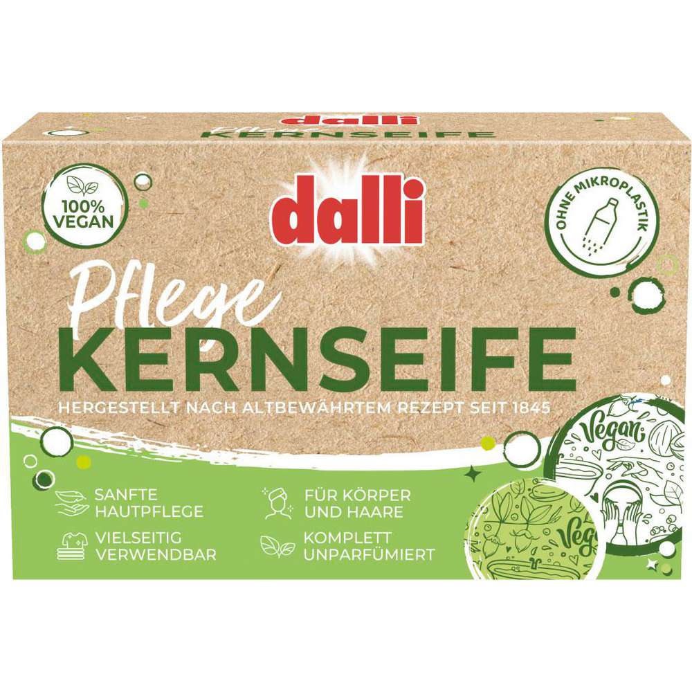 Produktabbildung Dalli Pflegekernseife 