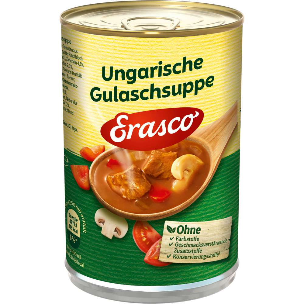 Produktabbildung Erasco Ungarische Gulaschsuppe