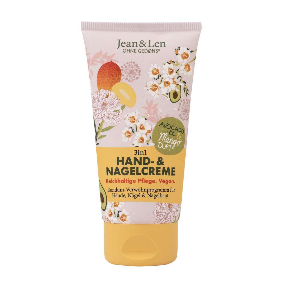 Produktabbildung Jean & Len Handcreme Avocado-Öl & Mango Duft