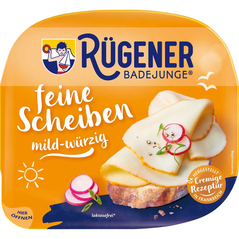 Produktabbildung Rügener Badejunge Käsescheiben, mild-würzig