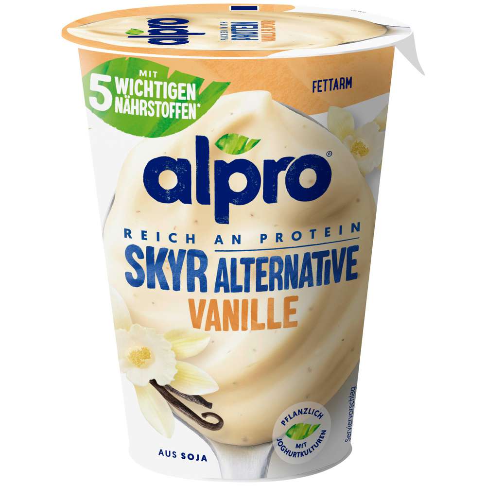 Produktabbildung Alpro Soja-Joghurtalternative Skyr-Style, Vanille