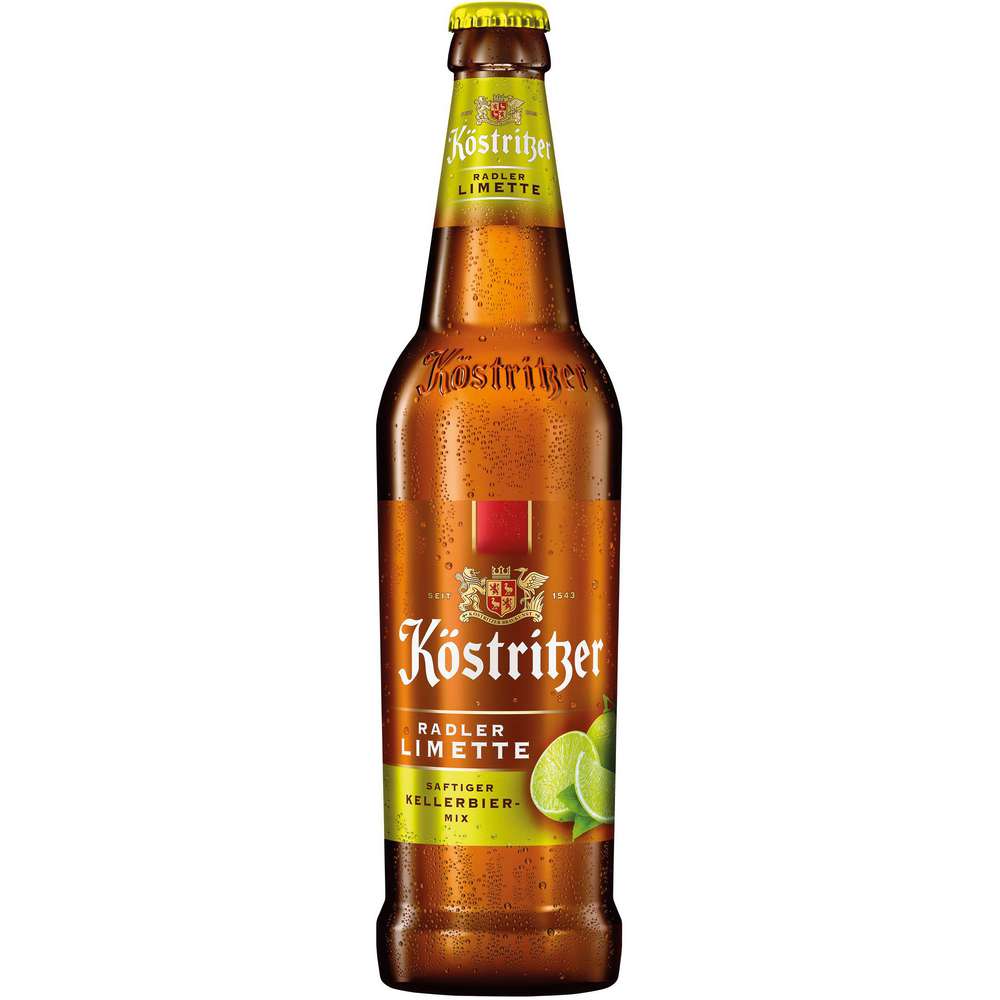 Produktabbildung Köstritzer Kellerbiermix, Radler Limette, 3 %