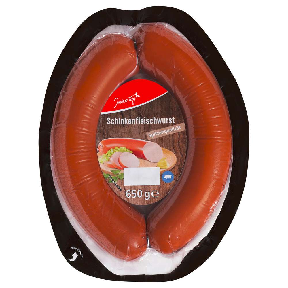 Produktabbildung Jeden Tag Schinkenfleischwurst 