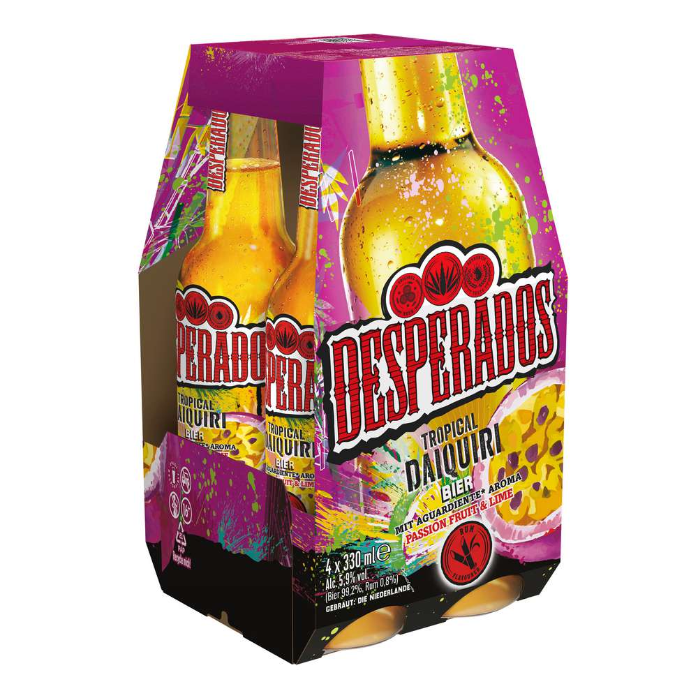 Produktabbildung Desperados Biermischgetränk  Tropical Daiquiri 