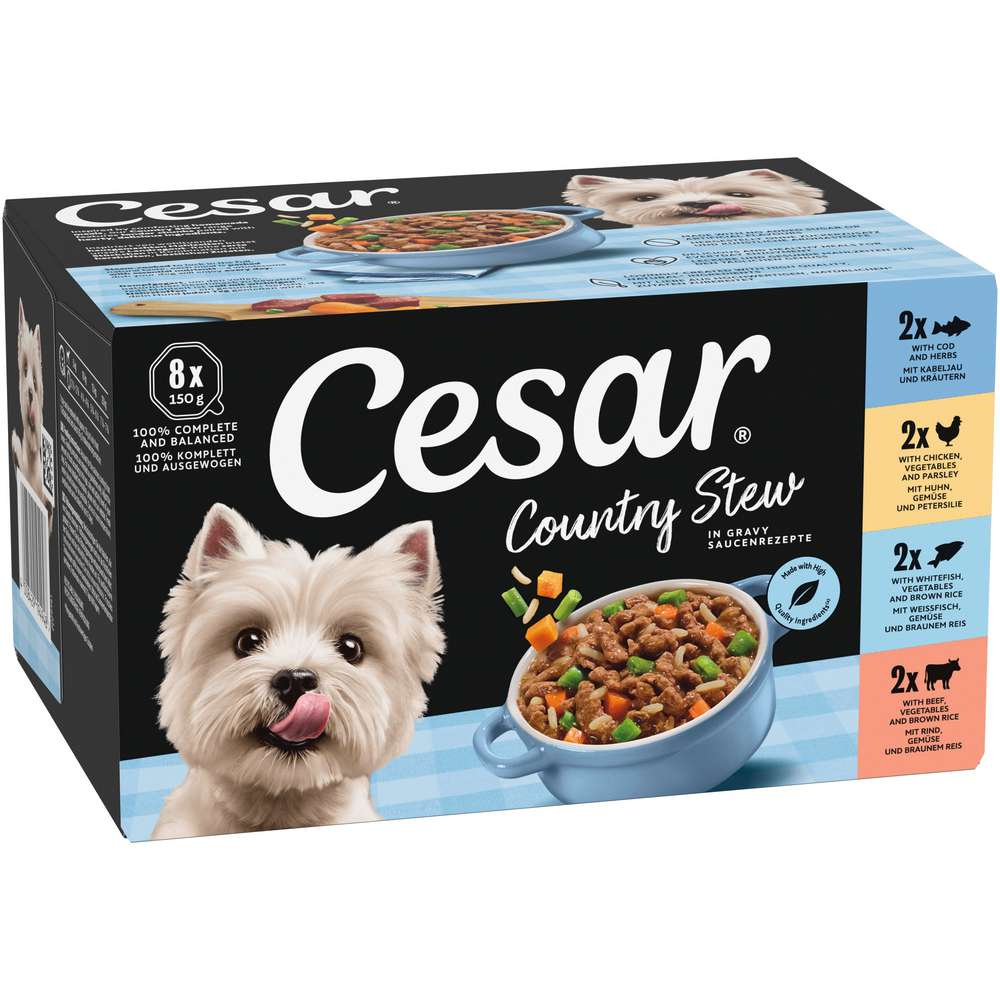 Produktabbildung Cesar Hunde-Nassfutter Country Stew, Landragout