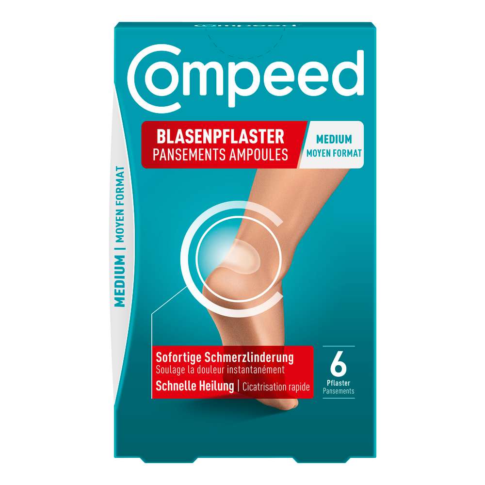 Produktabbildung Compeed Blasenpflaster, Medium, 6 Stück
