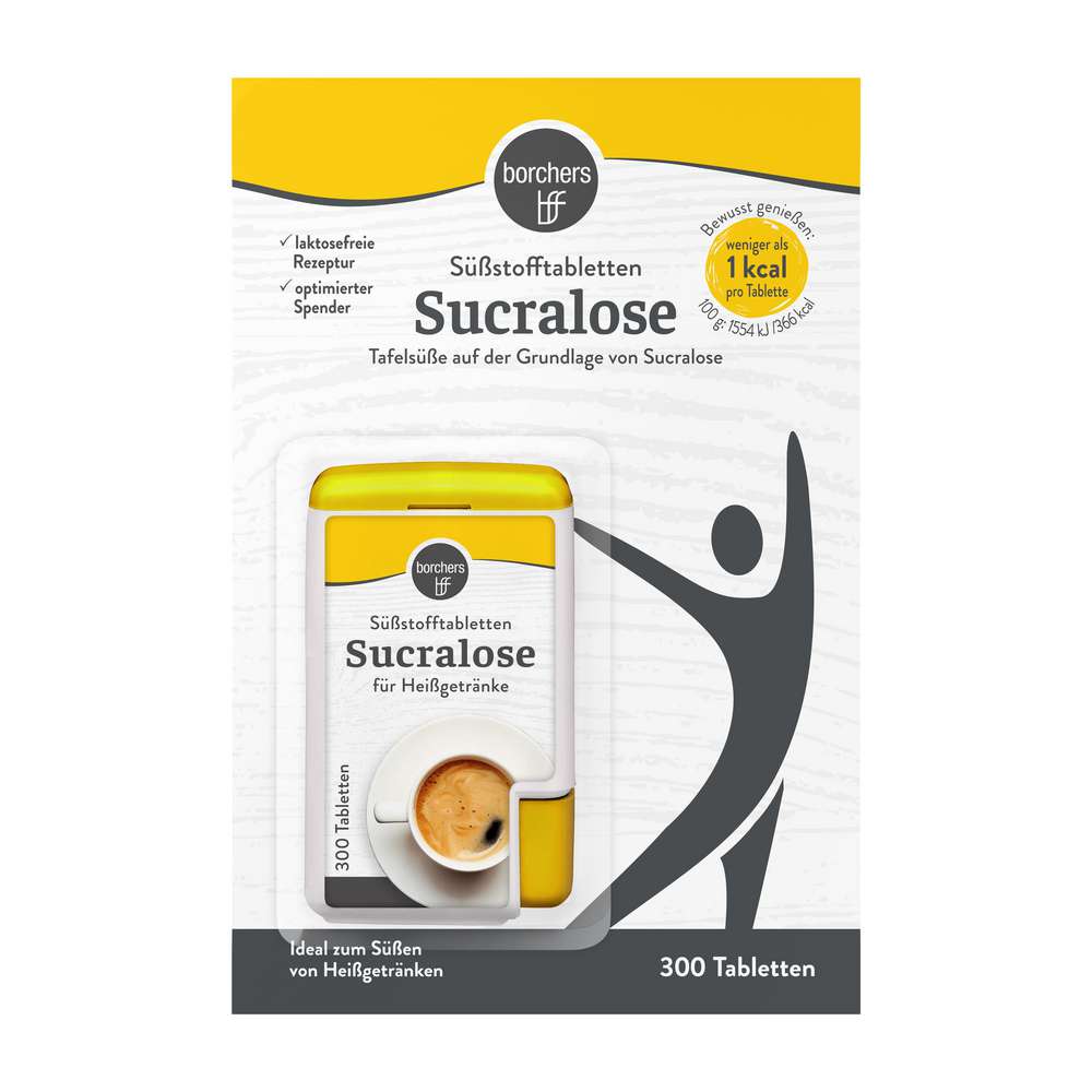 Produktabbildung borchers Süßungstabletten Sucralose