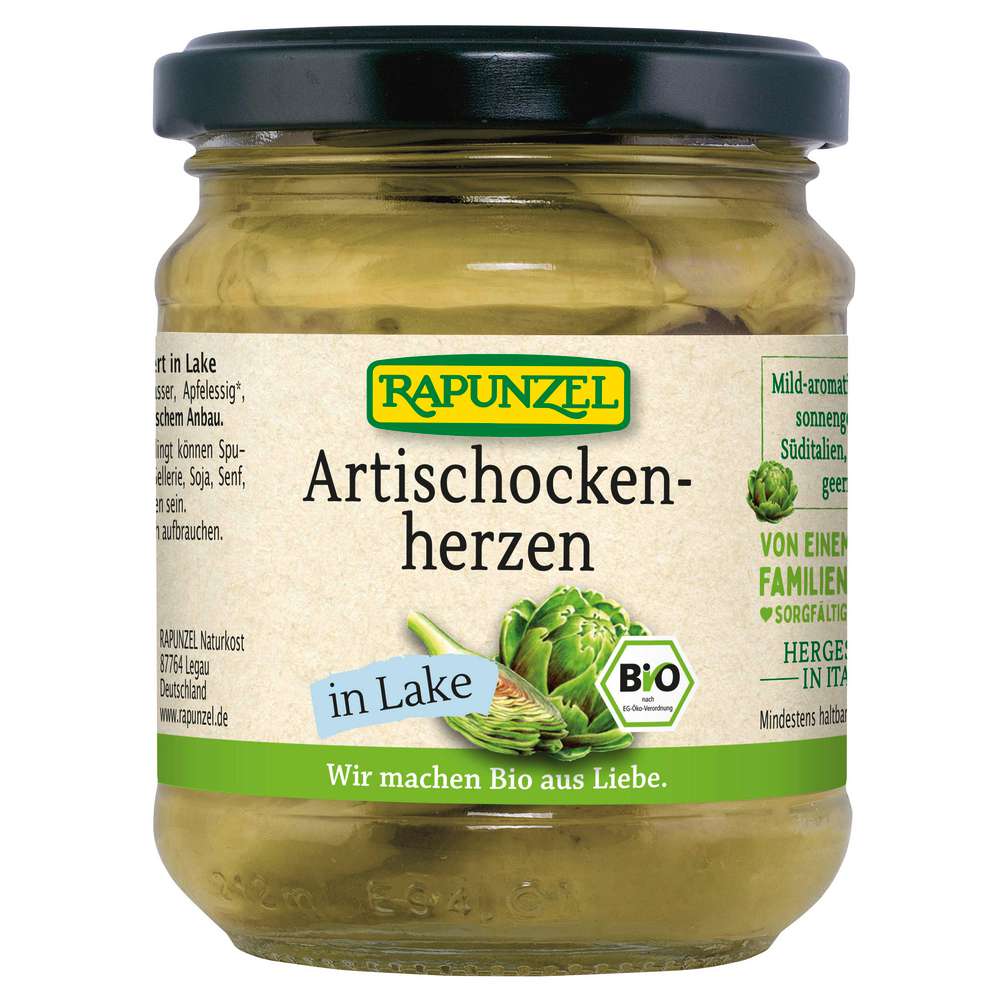Produktabbildung Rapunzel Artischockenherzen in Lake