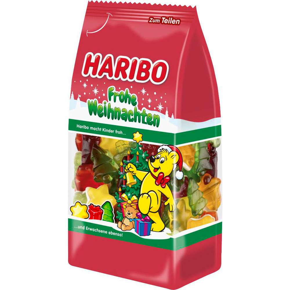 Produktabbildung Haribo Fruchtgummi Frohe Weihnachten
