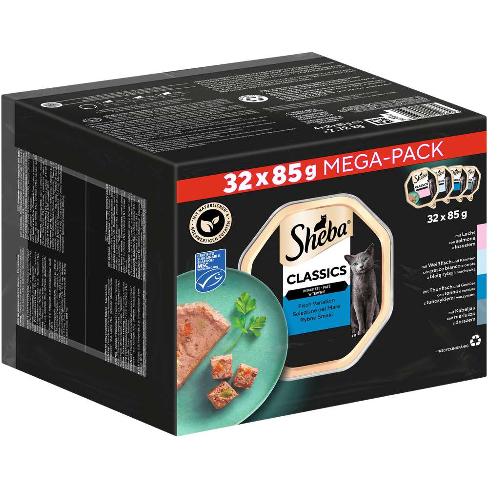 Produktabbildung Sheba Katzen-Nassfutter Mix Ocean 
