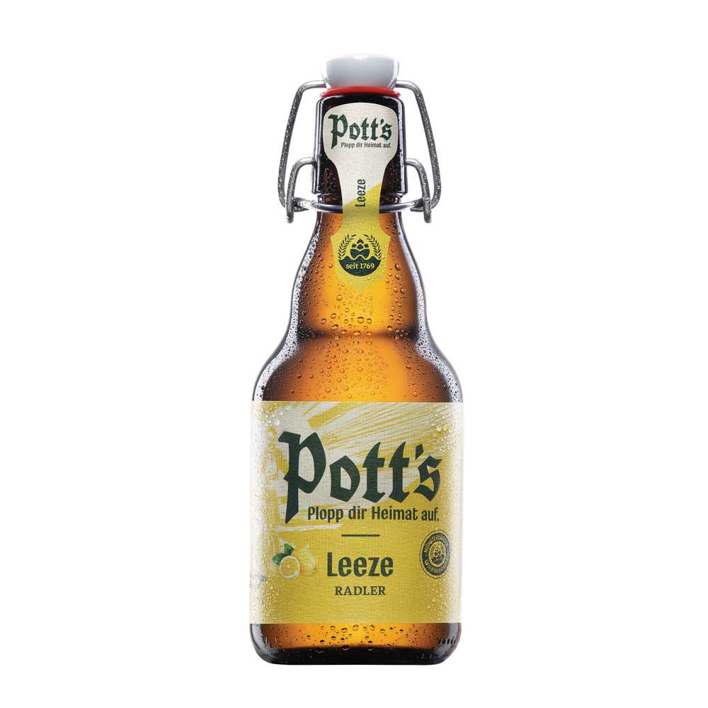 Produktabbildung Potts Biermischgetränk Leeze Radler 2,4%