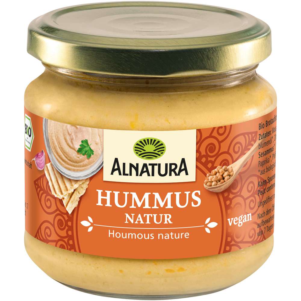Produktabbildung Alnatura Bio Hummus Natur