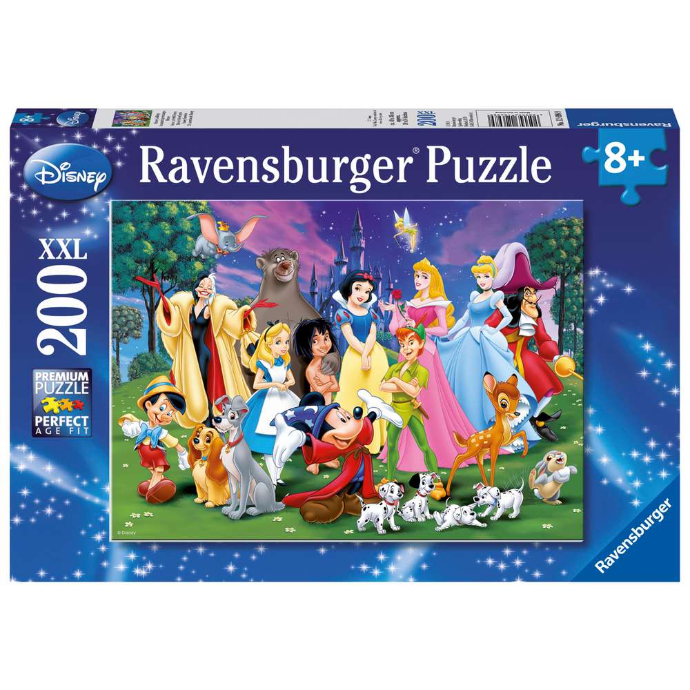 Produktabbildung Ravensburger Puzzle 200 Teile XXL, Disney Lieblinge