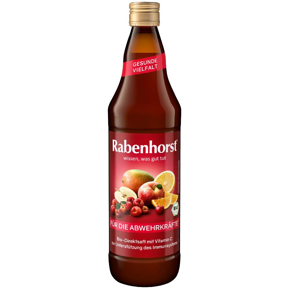 Produktabbildung Rabenhorst Bio Direktsaft Für die Abwehrkräfte