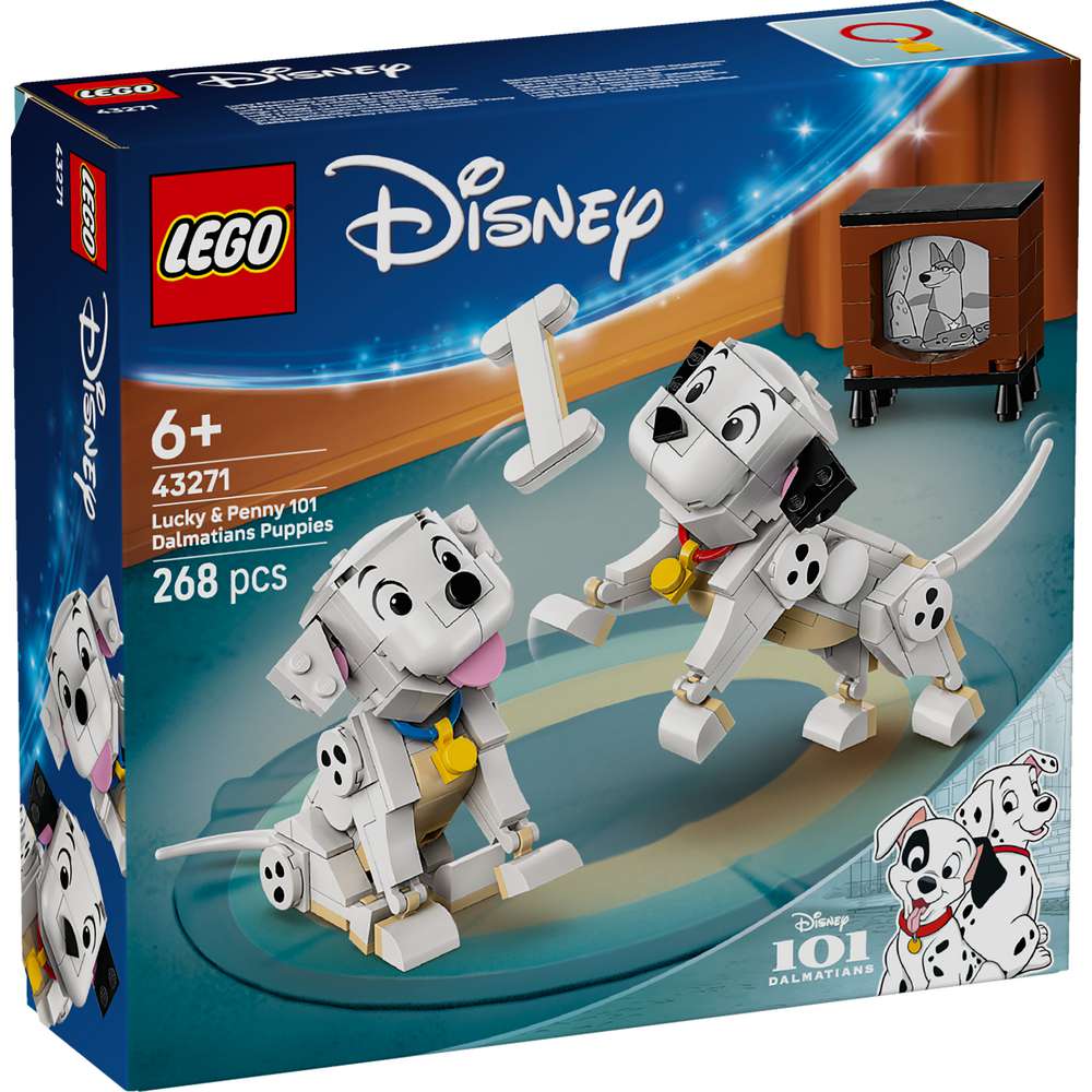 Produktabbildung Lego LEGO ǀ Disney 43271 Die Welpen Lucky und Penny aus 101 Dalmatiner Spiel