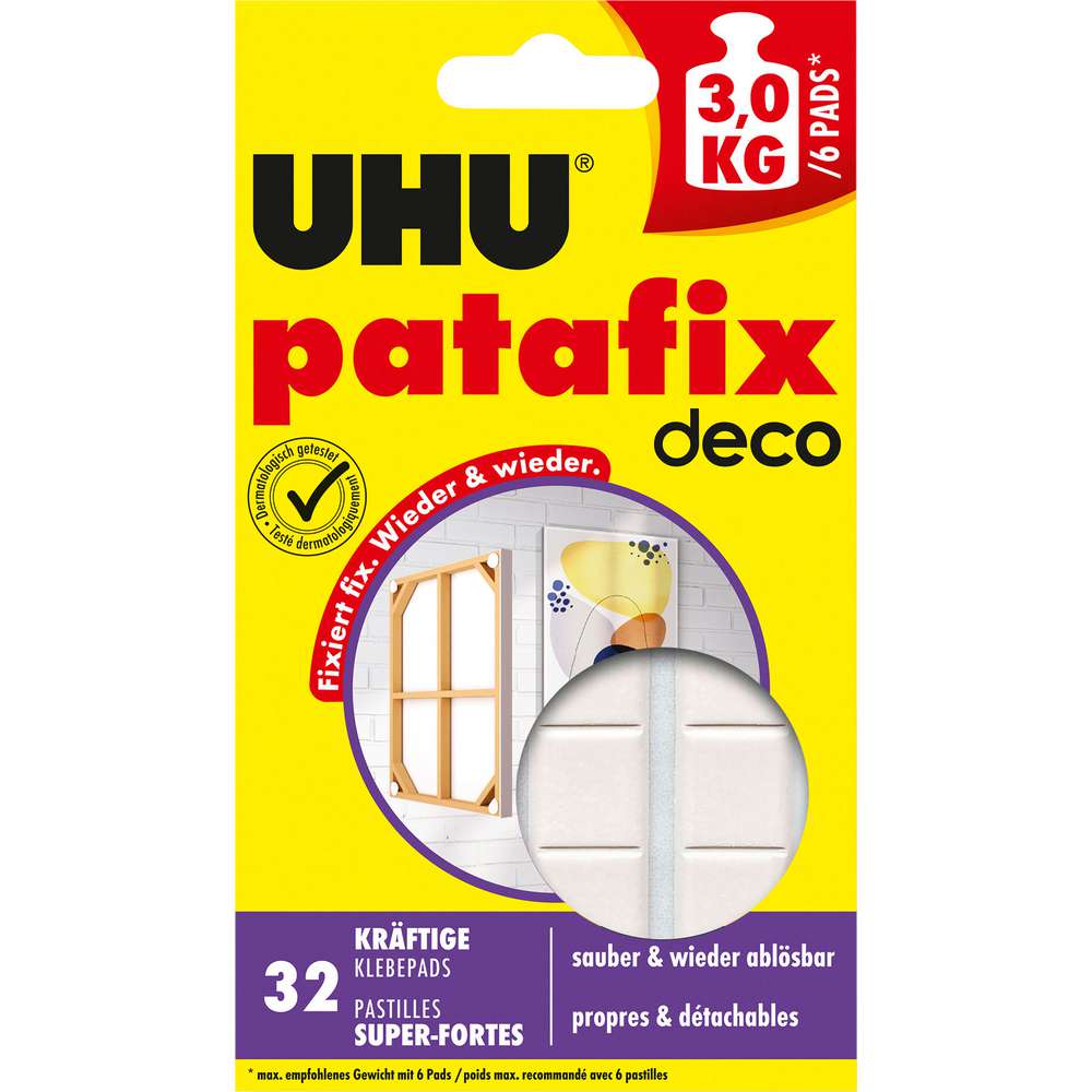 Produktabbildung UHU Klebepads Patafix Deco