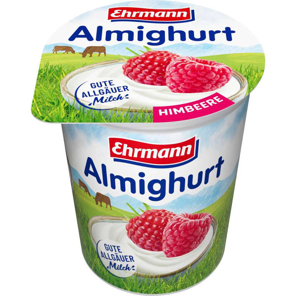 Produktabbildung Ehrmann Fruchtjoghurt Almighurt, Himbeere