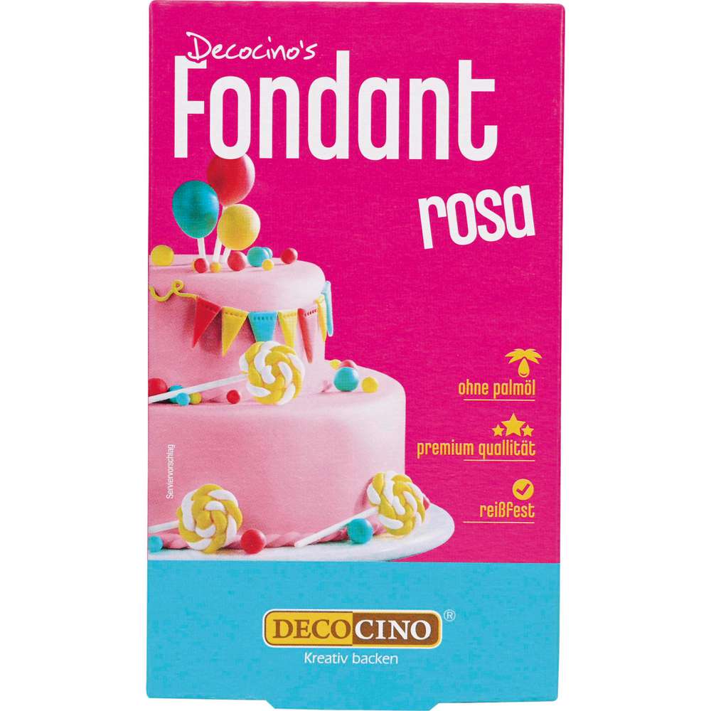 Produktabbildung Dekocino Rollfondant, rosa
