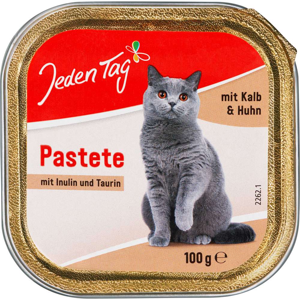 Produktabbildung Jeden Tag Katzen-Nassfutter, Kalb/Huhn