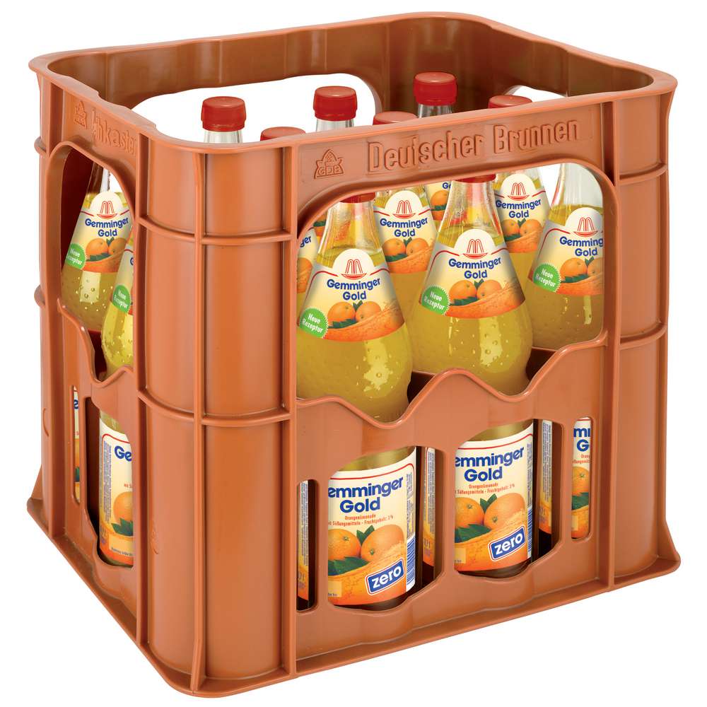 Produktabbildung Gemminger Gold, Orangen Limonade (12x 0,700 Liter)