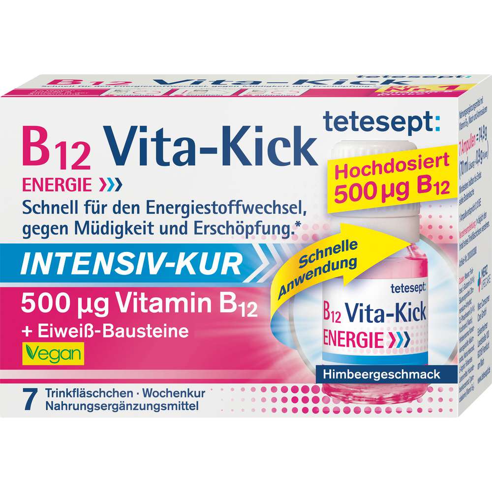 Produktabbildung tetesept B12 Vita-Kick 500µg
