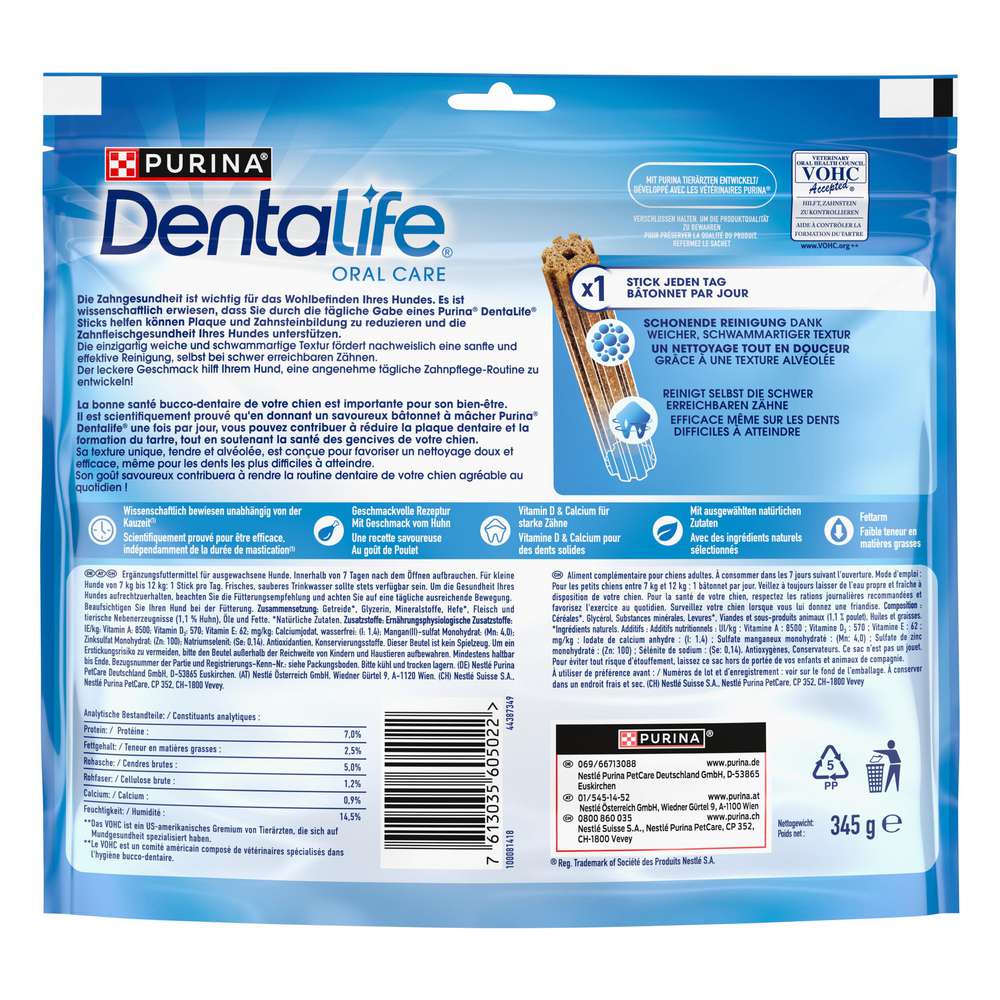 Produktabbildung Purina Hunde-Snack Dentalife, Small