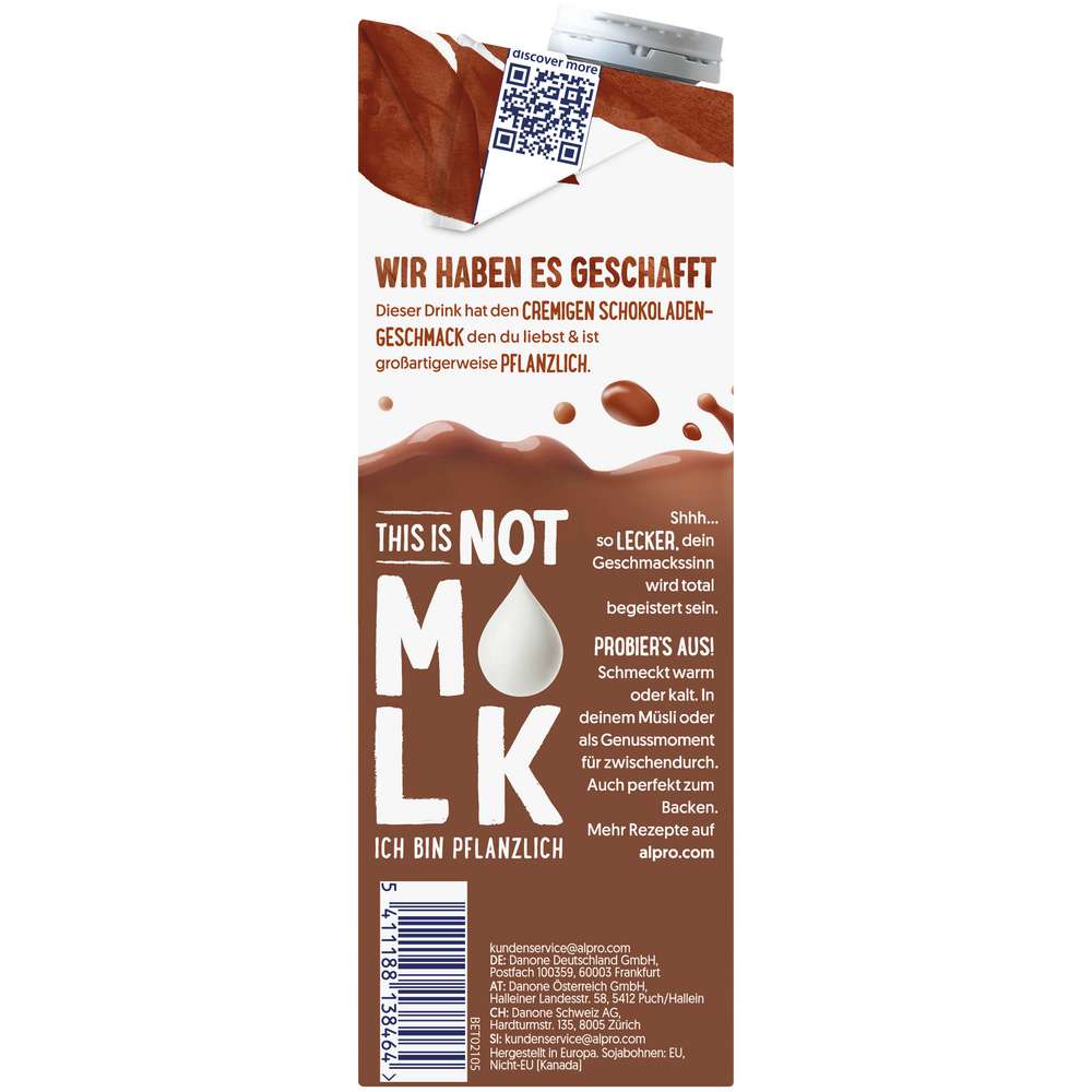 Produktabbildung Alpro Soja Drink, Schoko