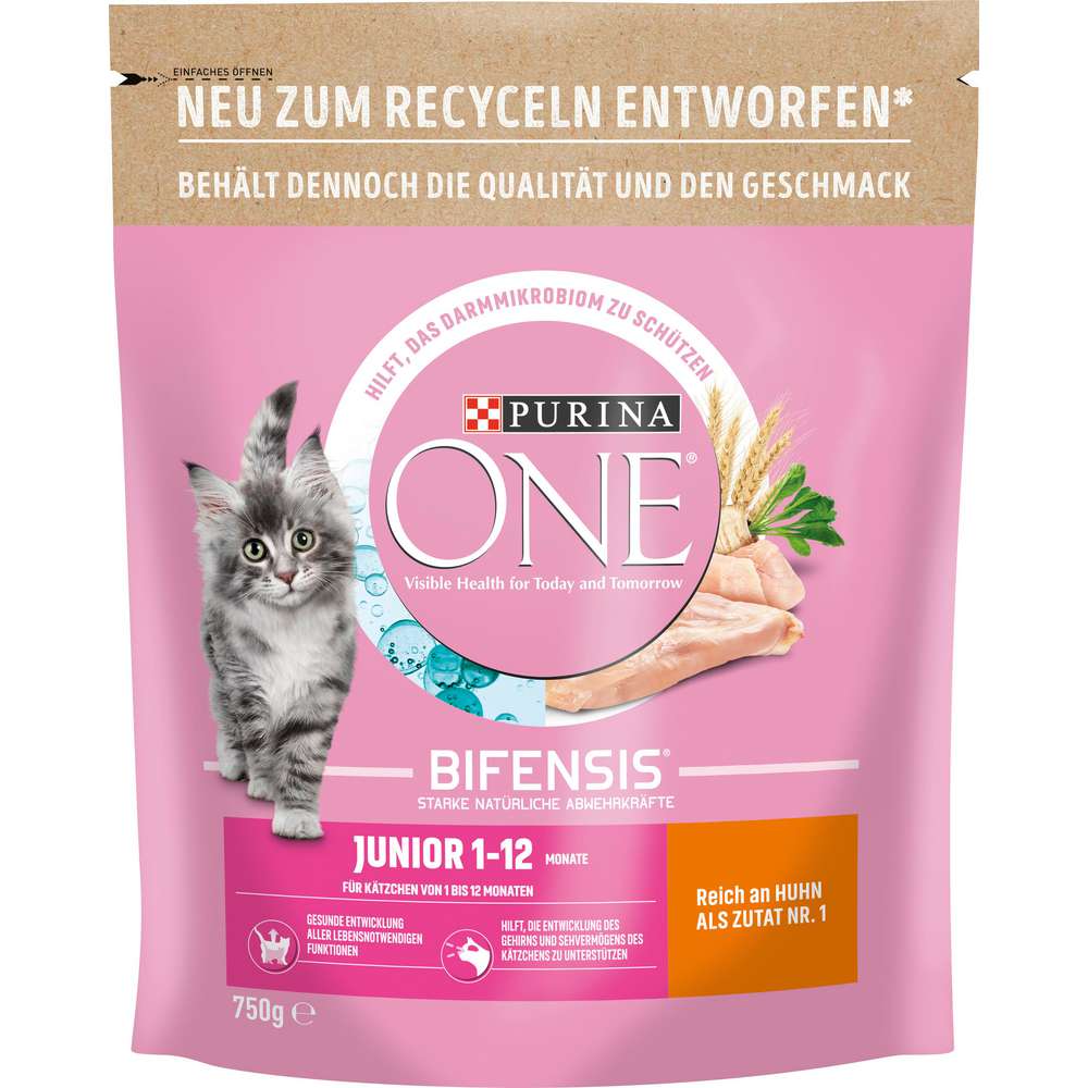 Produktabbildung Purina Katzen-Nassfutter  One Junior, Huhn