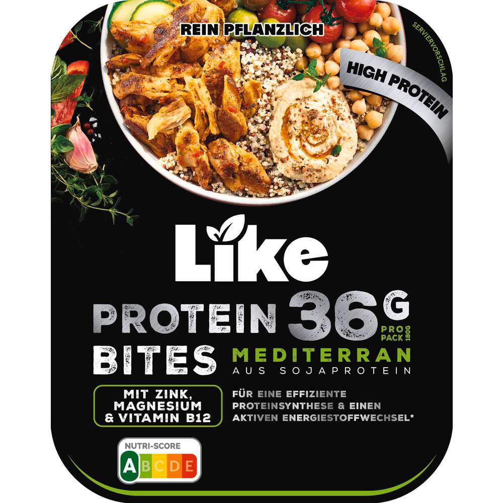 Produktabbildung Like Meat Protein Bites Mediterran