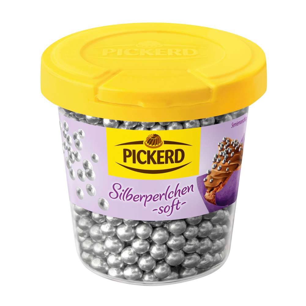 Produktabbildung Pickerd Zuckerperlen, silber und soft