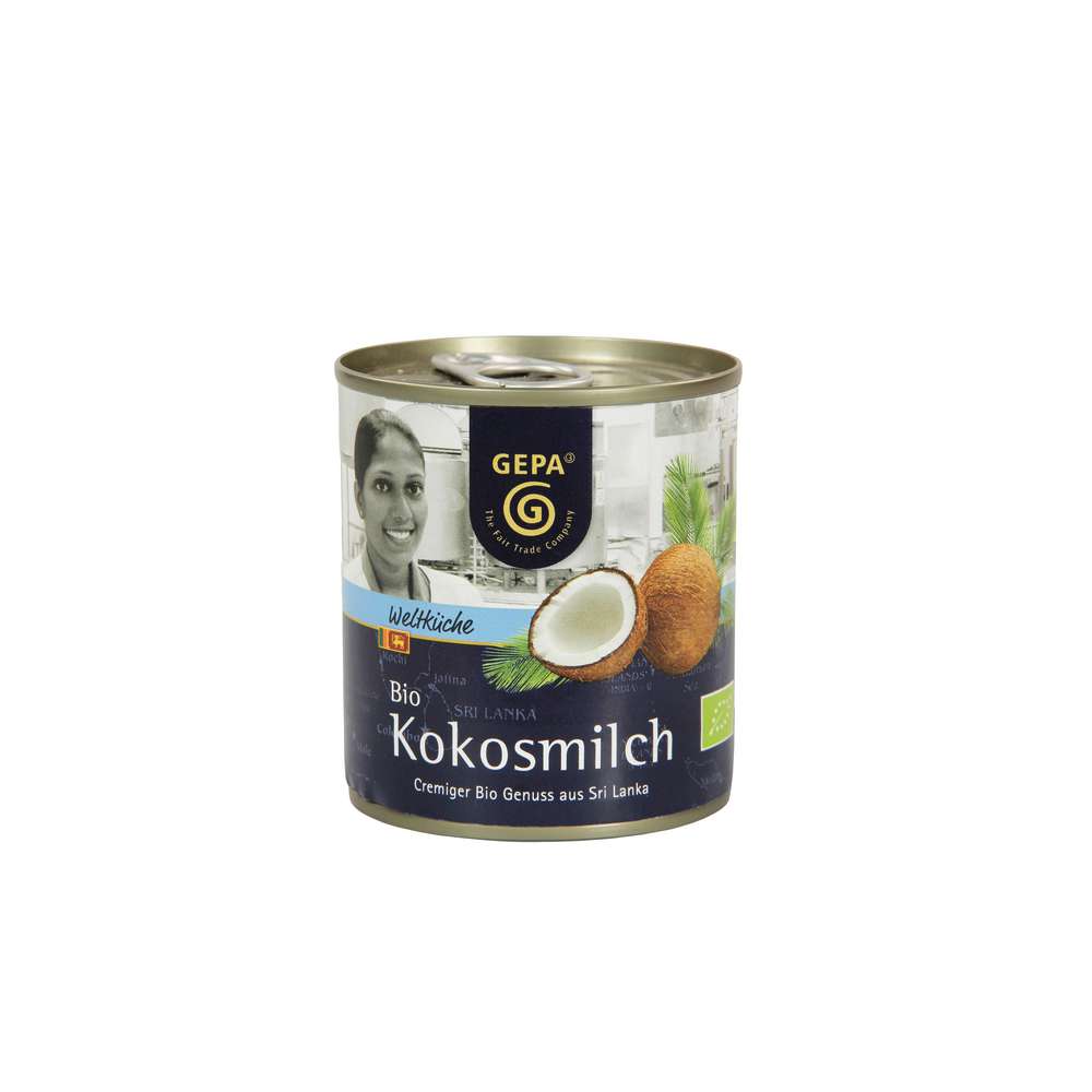Produktabbildung Gepa Bio Kokosmilch
