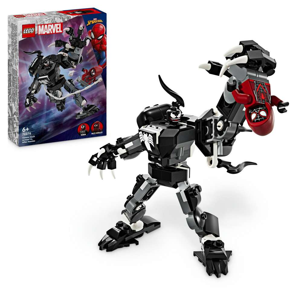 Produktabbildung Lego LEGO Marvel 76276 Venom Mech vs. Miles Morales, Superhelden-Spielzeug