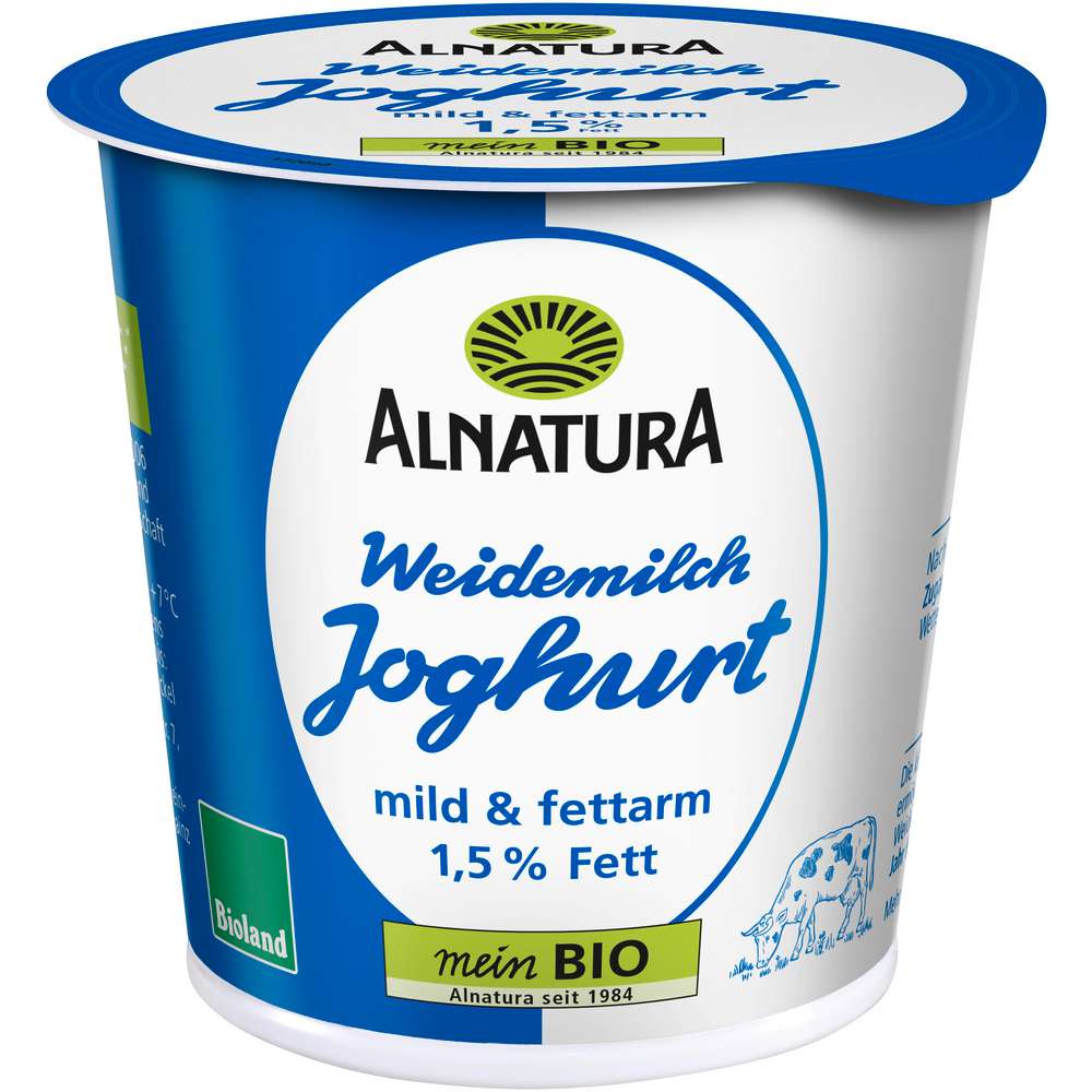 Produktabbildung Alnatura Bio Joghurt mild 1,5% Fett