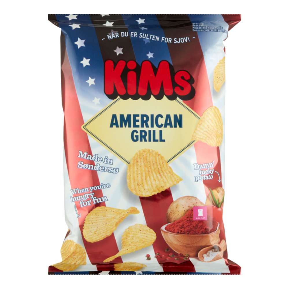 Produktabbildung KiMs Chips American Grill