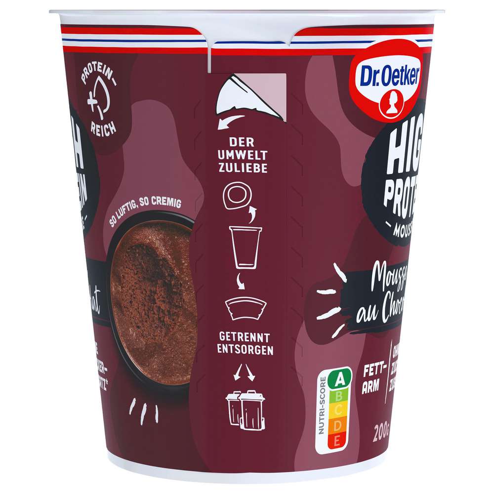 Produktabbildung Dr. Oetker High Protein Mousse au Chocolat