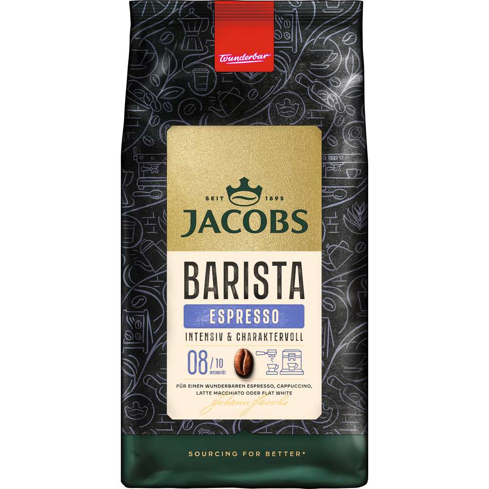 Produktabbildung Jacobs Kaffee-Bohnen Barista Espresso