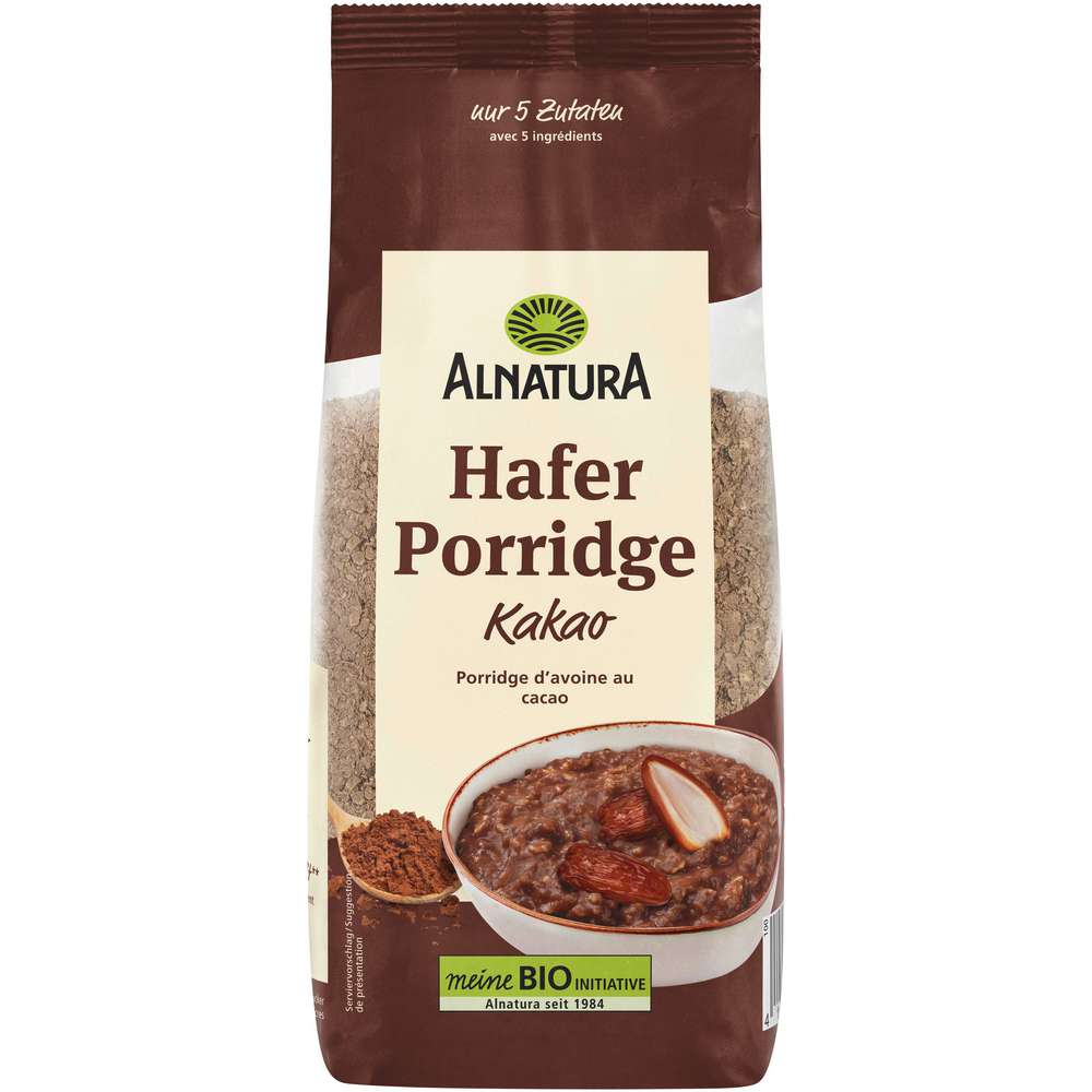 Produktabbildung Alnatura Bio Hafer Porridge Kakao