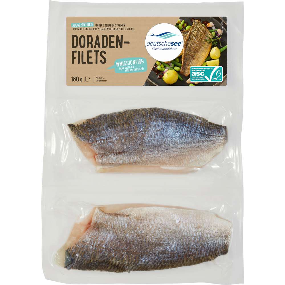 Produktabbildung Deutsche See Doradenfilet, tiefgekühlt