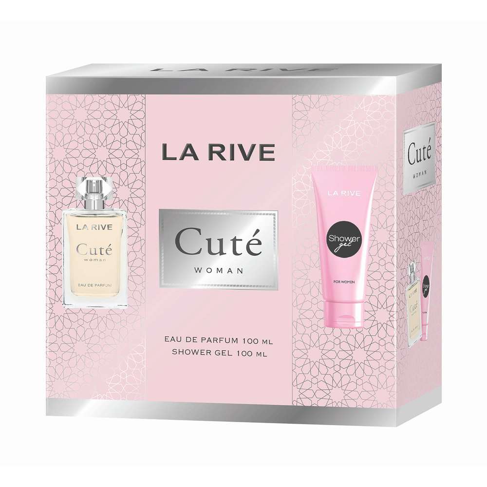 Produktabbildung La Rive Geschenkset Cuté Woman, EDP + Shower Gel