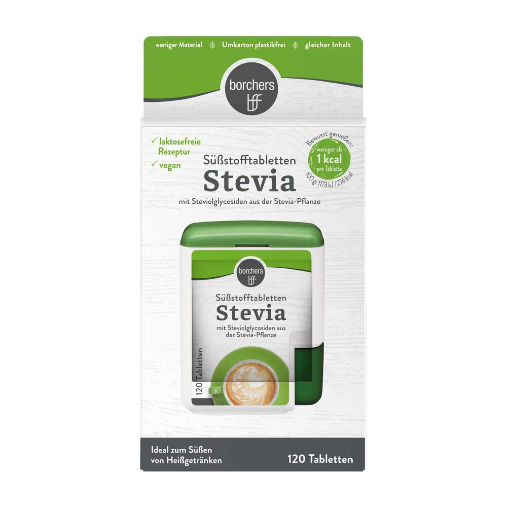 Produktabbildung borchers BFF Stevia Süßstoff